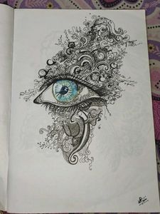 Abstract Eye Artwork