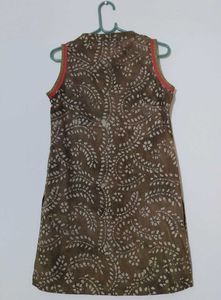 Svelte Brown Kurta