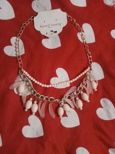 Pink Necklace 🌹