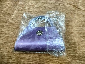 Elegant Purple Clutch Bag
