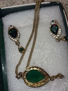 Emerald Green Jewelry Set