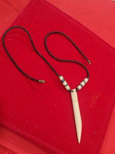Unique Beaded Pendant Necklace