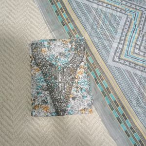 Cotton Jaipuri Print Suit