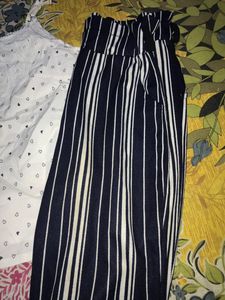 Cute White Tank Top Ad Pants Set