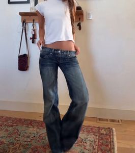 Y2K Ultra Low Rise bootcut Jeans