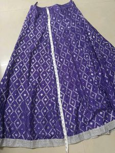 Beautiful Purple Lehenga choli Set with Embroidery