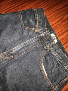 Imported High Waist Jeans (Dark Blue)