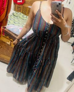 Striped Maxi Dress
