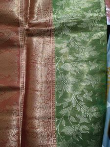 Silk Saree with Gold Zari Work