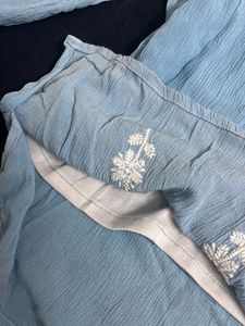 Chikankari Ombre Kurta
