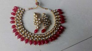 Kundan Necklace and Earring Set