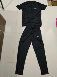 Men's Black Athletic Tracksuit