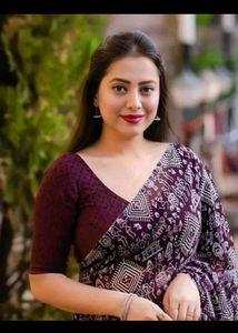 Ethnic Kalamkari Saree