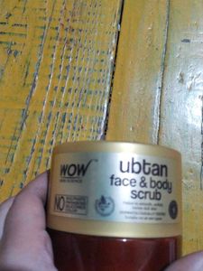200 ml WOW Skin Science Ubtan face &amp; body scrub