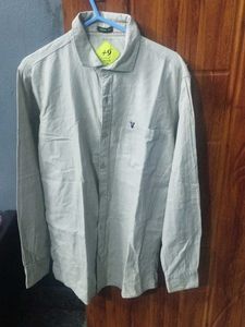 Men's Casual Linen Blend Shirt