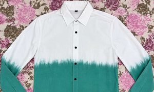 unisex White &amp; Green Tie-Dye Shirt
