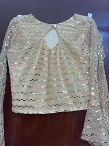 Sparkling Sequin Blouse