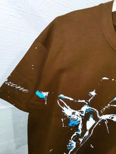 MONTEQUINTO GRAPHIC PRINTED OVERSIZE TEE 🔥🔥