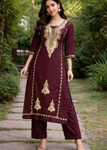 Embroidered Kurta Set