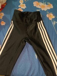 Adidas Leggings with Stripes