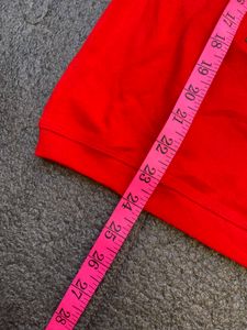 Red Mickey Mouse Graphic Sweatshirt