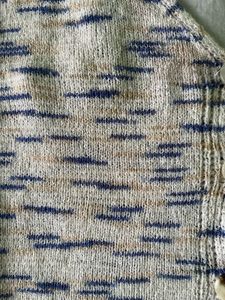 Striped Knit Button-Up Tank Top