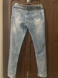 Light Blue Regular Fit Jeans