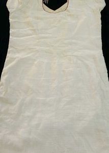 Embroidered Kurta with Multi-color Motifs