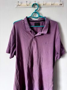 Purple American Club Polo Shirt