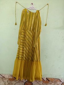 HALDI WEAR GOWN WEDDING SEASON