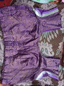 Designer saree from moh-manthan with designer blouse