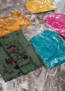 Colorful Cotton Pants - Set of 5