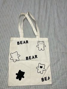 Cute Bear Tote Bag