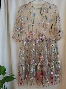 Embroidered dress