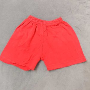 Pair of Pumpoosh White &amp; Red kids Tshirt  &amp; shorts