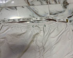 ZARA Comfortable white unisex Cargo Pants