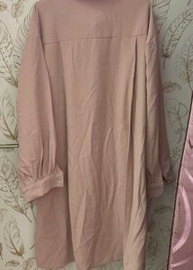 Stylish dusty Pink oversize shirt