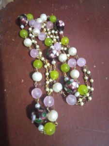 Bohemian Beaded Necklace Set