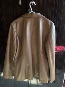 Vintage Leather Blazer