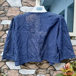 Blue Lace Shrug