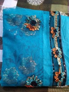 SALE😻💙only Saree (no blouse)