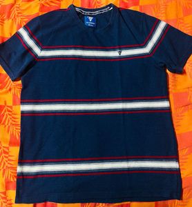 Teamspirit Men's Striped T-Shirt