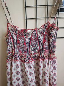 Boho Paisley Print Sundress