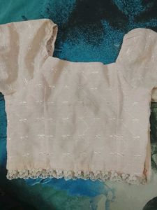 Cute Puff Sleeve Button-Up Top