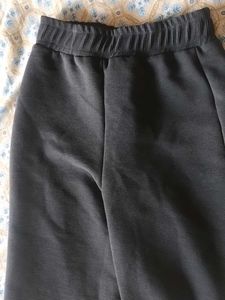 Black Wide Leg Trousers