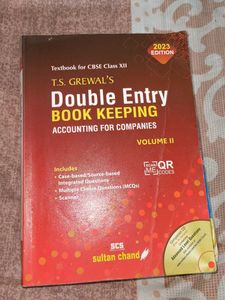 T.S. Grewal's Accountancy Book ( class 12 th )