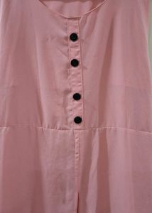 Pink Sleeveless Dress