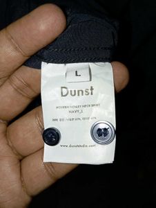Dunst modern Henley neck shirt