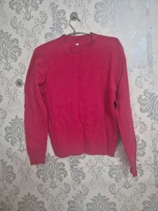 Cozy Pink Knit Sweater