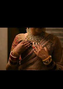 Exquisite Bridal Lehenga - Red &amp; Gold